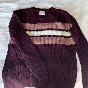striped sweater